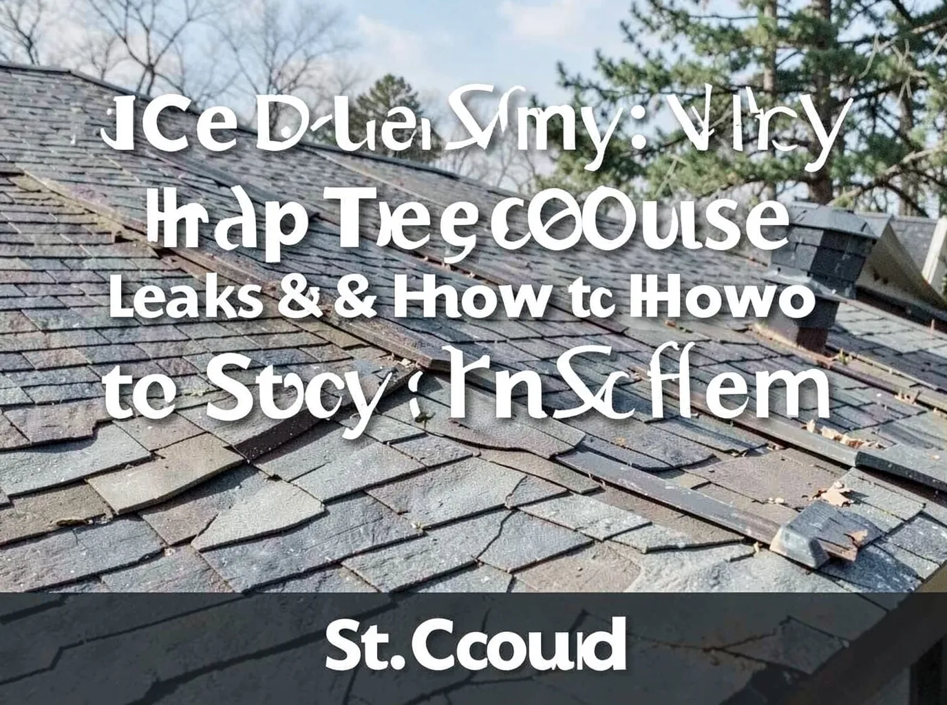 Ice Dams: Why They Cause Leaks & How to Stop Them