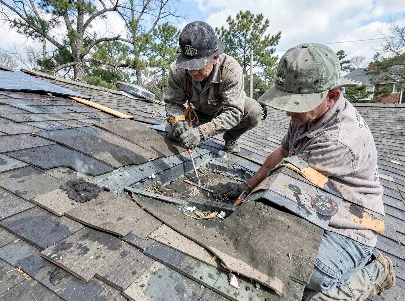 roof repair in West Side, MN